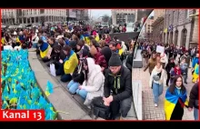 Mieszkańcy Kijowa uczcili pamięć poległych w walce z ruskim okupantem