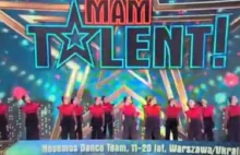 Ukrainki wystąpiły w banderowskich barwach w Mam Talent