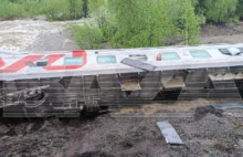Katastrofa kolejowa w Rosji. Co najmniej 70 rannych