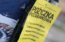 Zaskakujące dane o pożyczkach. "Napływ nowych klientów"