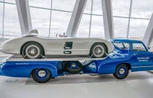 Mercedes Blue Wonder - wyścigowy transporter