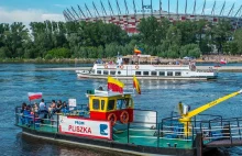 Huśtawka na Wiśle: wody za mało, promy znów nie kursują