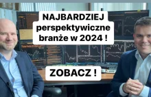 Jakie są najbardziej perspektywiczne branże na giełdzie w 2024 r ?