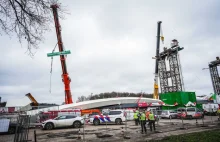 Tragedia podczas budowy mostu w Holandii. Media: Zginął Polak