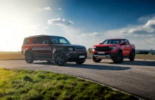 Trudne wybory: Land Rover Defender vs Ford Ranger Raptor