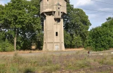 Kolejowa wieża ciśnień w Krzepicach