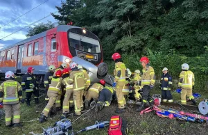 Tragedia na torach pod Nowym Sączem [ZDJĘCIA] - Raport Kolejowy