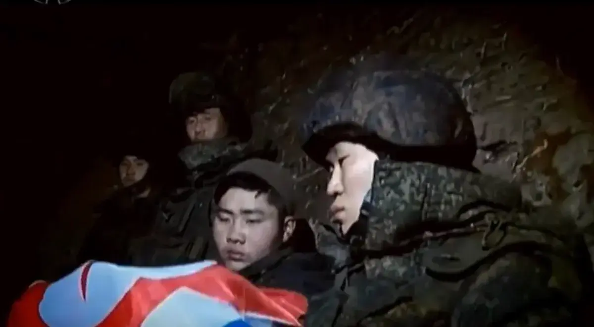 Koreańczycy na wojnie z Ukrainą. Reżim Kima pokazuje nagrania