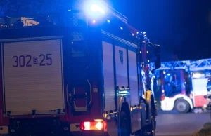 Tragiczny pożar! Krzywiń. 55-latek zginął w pożarze domu jednorodzinnego