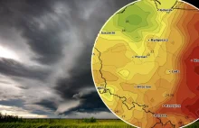 Polska podzielona na upalną i chłodną. Ponad 10 stopni różnicy.