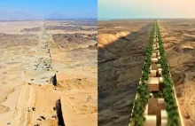 Arabia buduje megamiasto w kształcie linii