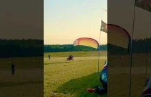 Start motoparalotnią (Paramotor PPGG)