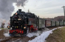 Adwentowe pociągi na Żytawskiej Kolei Wąskotorowej z parowozem 99 731