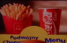 Najstarsza znana polska reklama McDonald’s z 1995 roku