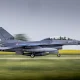 W końcu są na Ukrainie! Zełenski oficjalnie prezentuje F-16