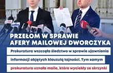 Przełom w aferze! Maile Dworczyka są prawdziwe. Prokuratura wszczęła śledztwo