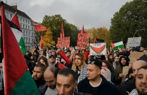 Uczestnicy pro-paletyńskiego wiecu zdewastowali pomnik Dzieci Holokaustu (DE)