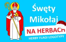 Święty Mikołaj na tarczach herbowych | Herby Flagi Logotypy # 207 - YouTube