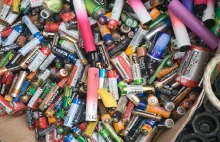 Recykling baterii w sklepach nie istnieje