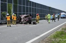 Tragedia na A4. Samochodem jechała 4-osobowa rodzina