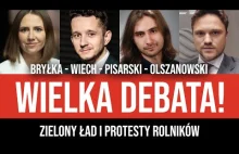 DEBATA - zielony ład i protesty rolników