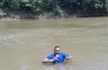 Znalezione zwłoki podczas reportażu