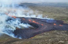 Rozpoczęła się erupcja wulkanu na Islandii