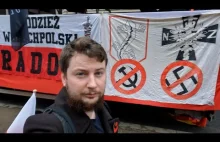 Brytyjski youtuber nagrał swój pobyt w Polsce podczas Marszu Niepodległości
