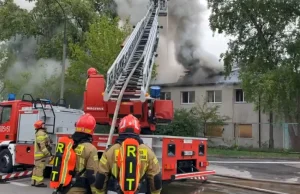 Pożar w Warszawie. Po raz pierwszy zespół RIT w akcji