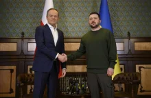 Kijów. Donald Tusk spotkał się z Zełenskim. Wspólna inwestycja w produkcję broni