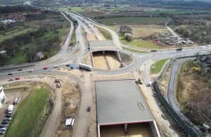 Trwa budowa drogi ekspresowej S52 Północnej Obwodnicy Krakowa