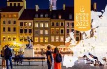 Warszawa zdobyła tytuł "European Best Destination 2023"