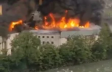 Gigantyczny pożar w fabryce stacji ładowania Alpitronic we Włoszech