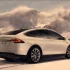 Polska "zima", Tesla X, 90km/h, bez ogrzewania xd