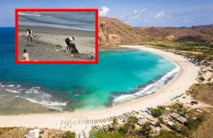 Influencerka sprzątała plażę na Bali. Świat ją wyśmiał