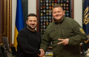 Ukraina: Zełeński odwołał Załużnego