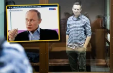 Aleksiej Nawalny codziennie musi słuchać tego samego orędzia Władimira Putina.