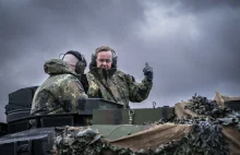 Wojna na Ukrainie. Czołgi Leopard 2 - Bundeswehra robi szkolenie.