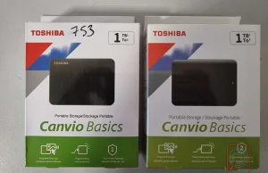 Uwaga na podrobione dyski Toshiba Canvio Basics ze znanego portalu aukcyjnego.