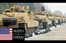 Ogromna liczba czołgów M1A2 Abrams przybyła do Europy Wschodniej.
