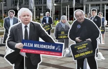 Aleja Milionerów PiS dotarła do Sopotu! Zobaczcie nowy happening PO [FOTO]