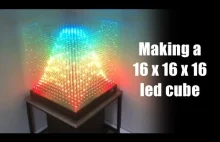 16x16x16 LED CUBE