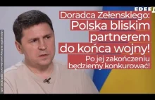 Podolak: Polska przyjacielem Ukrainy do końca wojny, później konkurentem