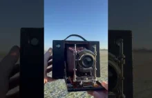 Robienie zdjęć 126-letnim aparatem