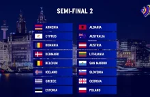 Polska wylosowana w drugim półfinale w Eurowizji 2023