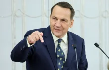 Sikorski ostro skomentował słowa J. Kaczyńskiego Hańba kanaliom i ich patronom