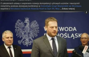 Fake news Ministra Cieszyńskiego - chwali się na FB zakupem laptopów za 4 mld zł