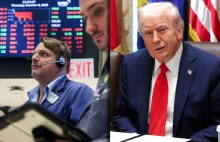 Jeden wpis i panika na giełdzie w USA. Trump "wymazał" z rynku biliony dolarów