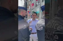 Policjant uderza polityka i zakazuje udziału w manifestacji