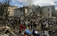 Potężny atak Rosjan na Ukrainę. Dziesiątki zabitych i rannych